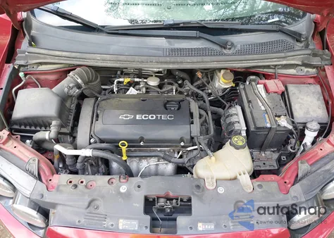 2013 Chevrolet Sonic Lt Auto from USA, damaged, VIN 1G1JC5SG9D4124634